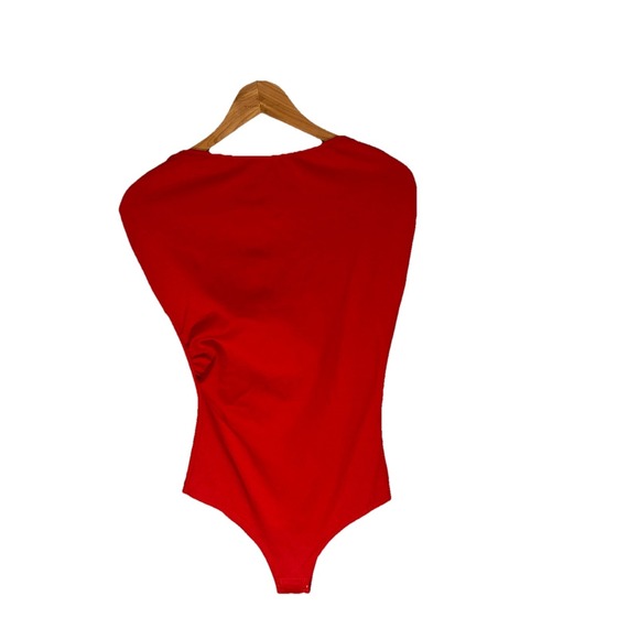 YMDUCH Short Sleeve Off The shoulder Backless Bodysuit Small - Picture 5 of 15